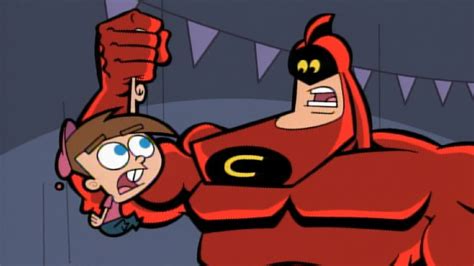It is said that at the least, his super strength goes into the 100+ tons range. . Fairly oddparents chin